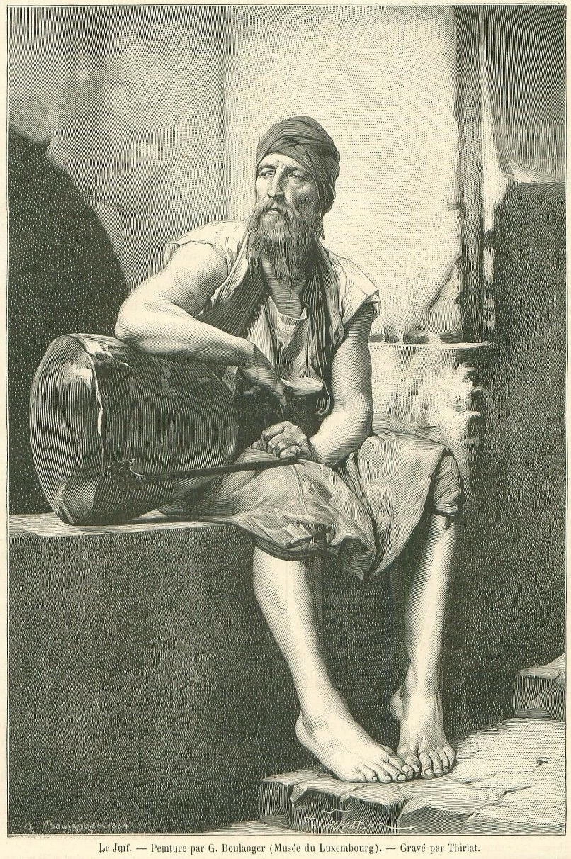 Portatore d'acqua ebreo, 1885